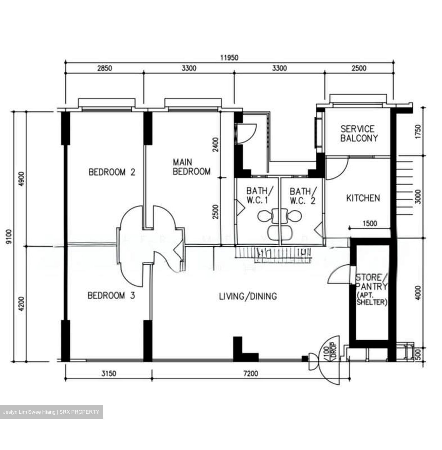 Blk 317 Sembawang Vista (Sembawang), HDB 4 Rooms #586372601